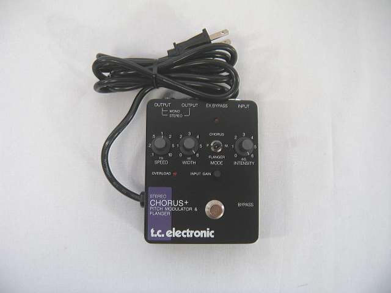 T.C. Electronic STEREO CHORUS FLANGER Model