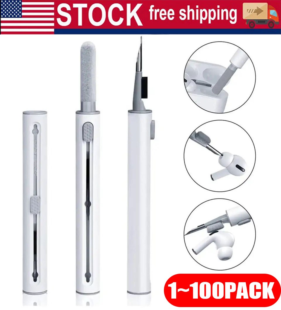 Cleaning Pen For Airpods Pro 1 2 Earphones Cleaner Kit Soft Brush Case Earbuds