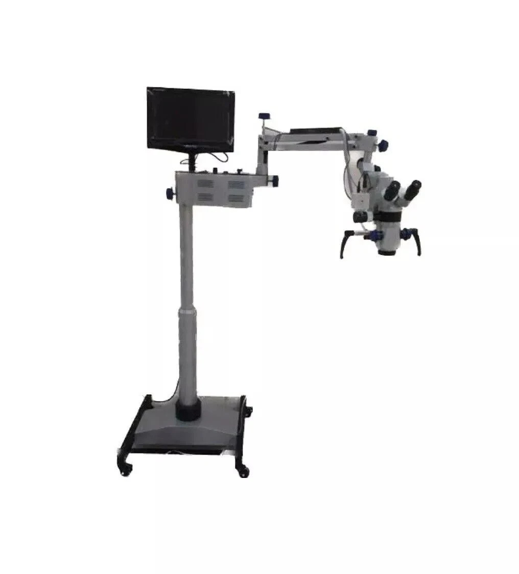 ENT Microscope Five Step with Camera, LCD, Motorized | New