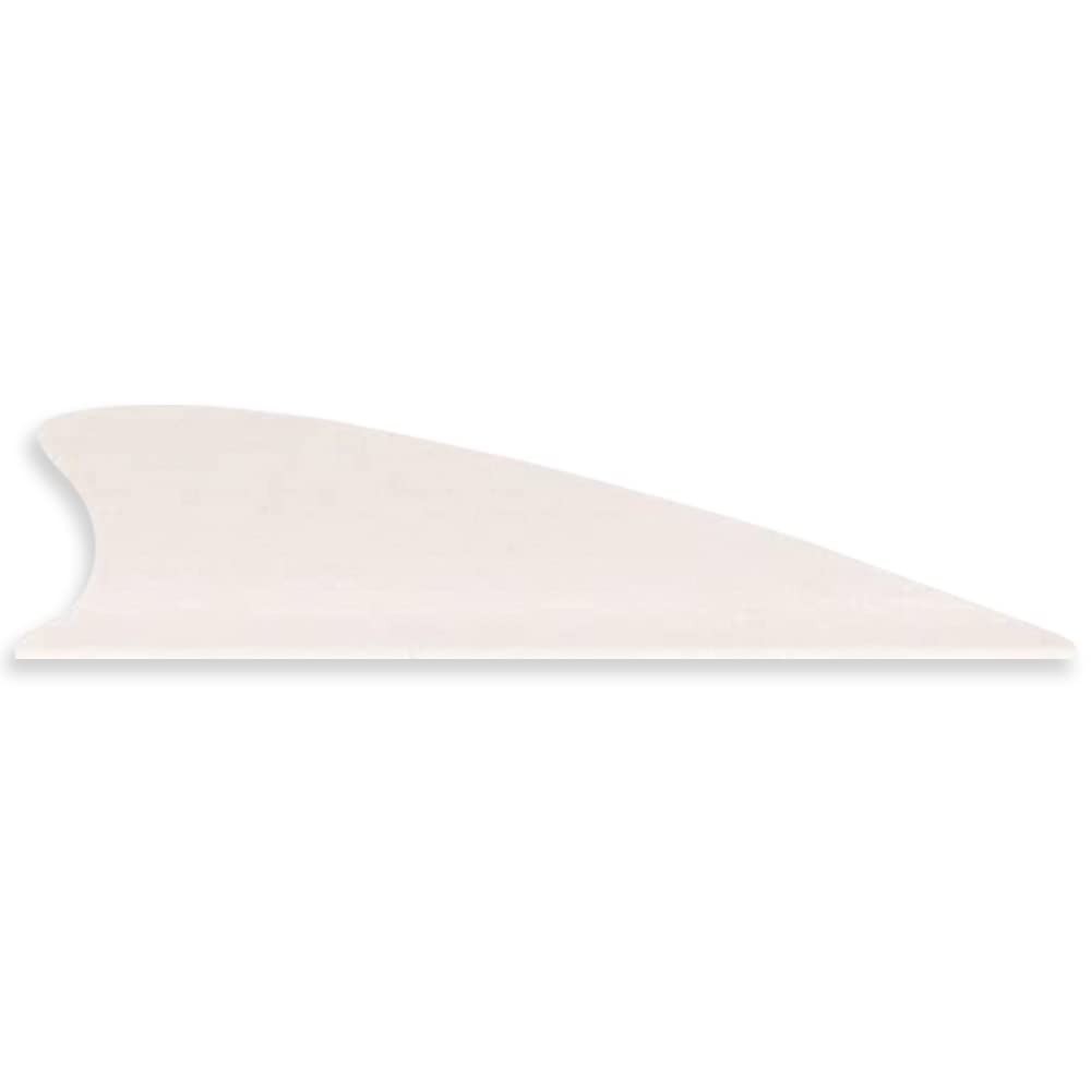 Tac Vanes 2.25" x .05" Matrix White Polymer Fletching - 80TAC-0360308-1068