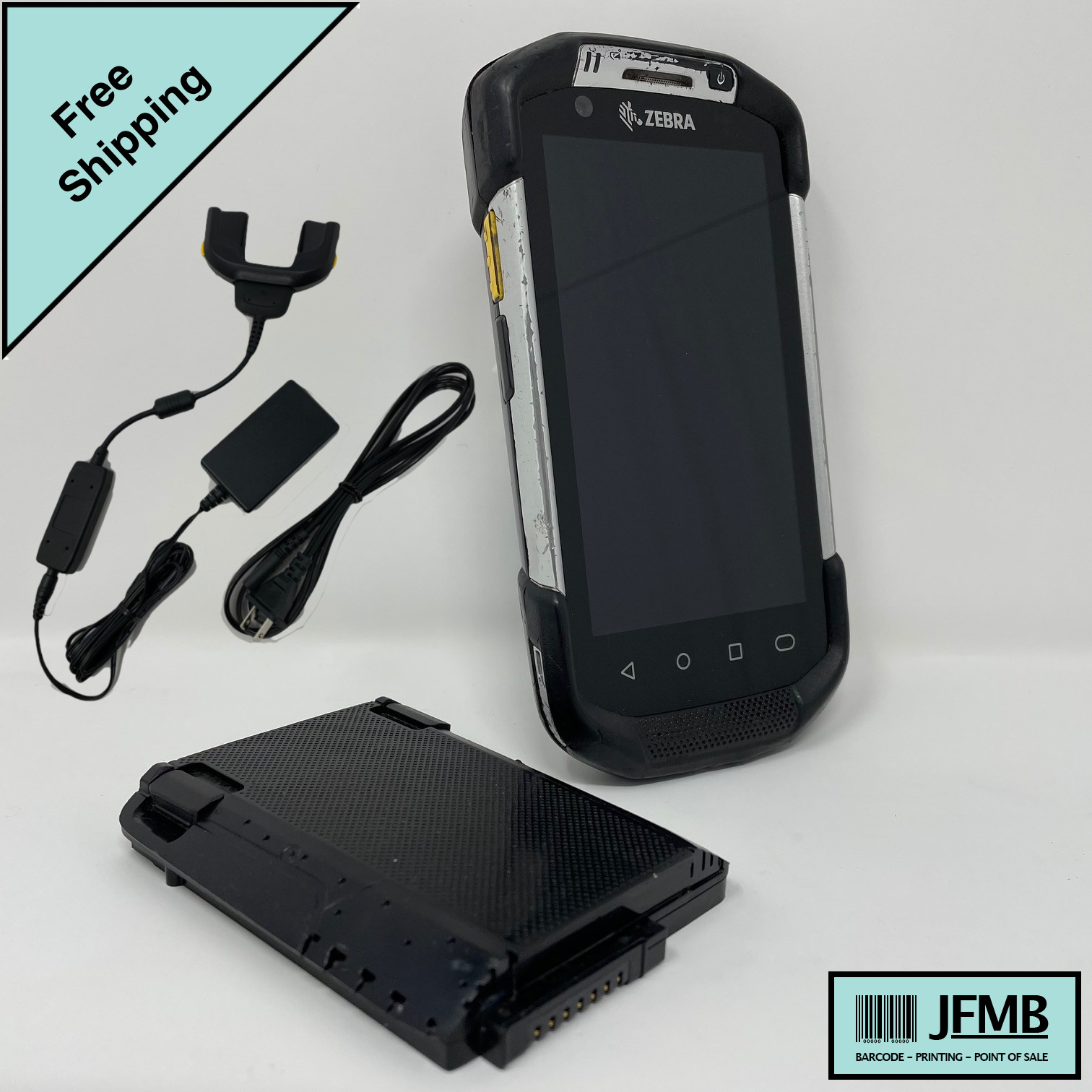 Zebra TC70 Mobile Computer Barcode Scanner Includes Charger Android 5 Playstore