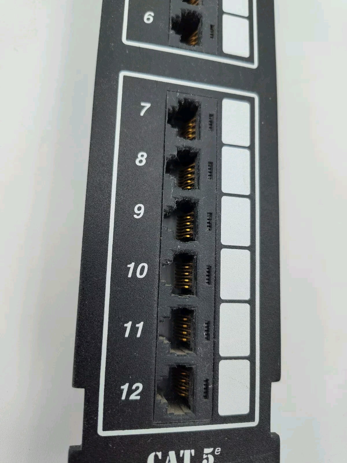 ✅EXCELLENT CONDITION ICC CAT-5 Enhanced 12-Port Patch Panel Ethernet📸SEE PICS📸
