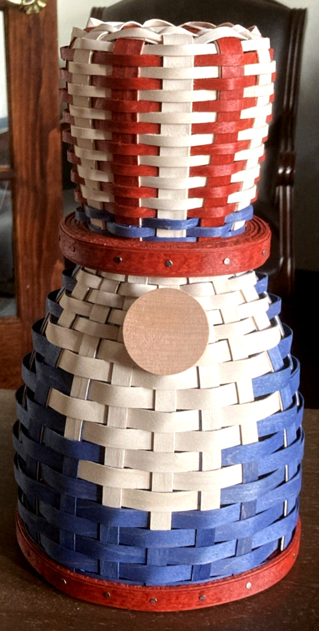 Dresden & Co. Uncle Sam's Woven Gnome/Tree Topper-NEW-SHIPS FREE!!!