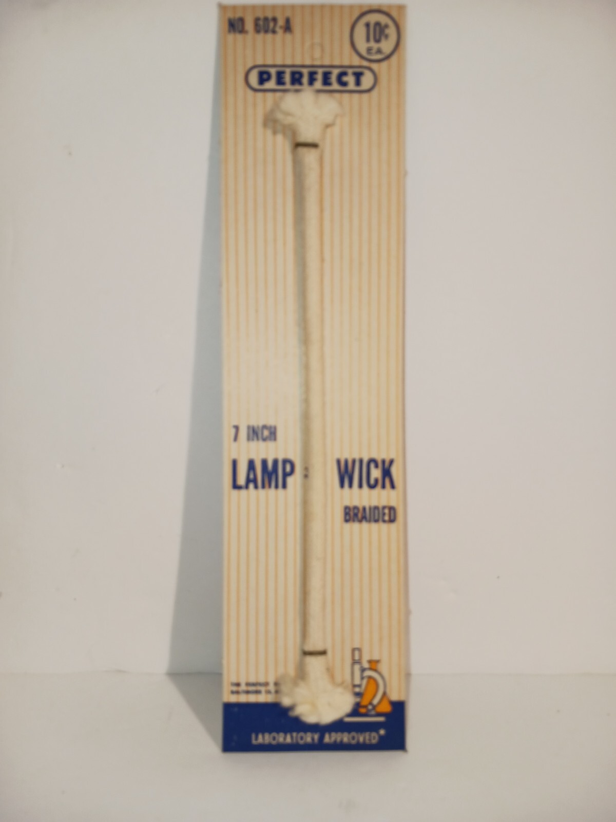 Perfect Equipment Co. Student Lab Equipment -- 7 in Lamp Wick-- NEW