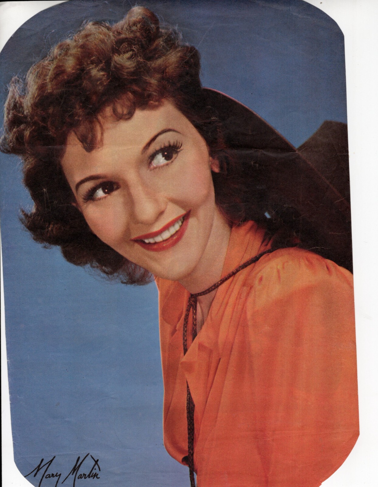 Mary Martin Magazine Photo Clipping 1 Page C0728