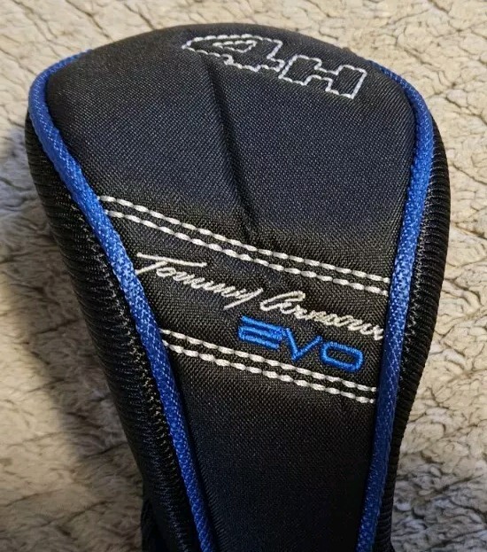 Tommy Armour EVO 4H Head Cover Black/Blue