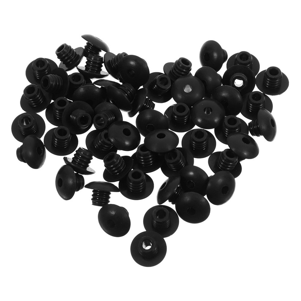 50 Pcs Pegboard Hook Lock Securing System Thread Plugs Locks Hooks