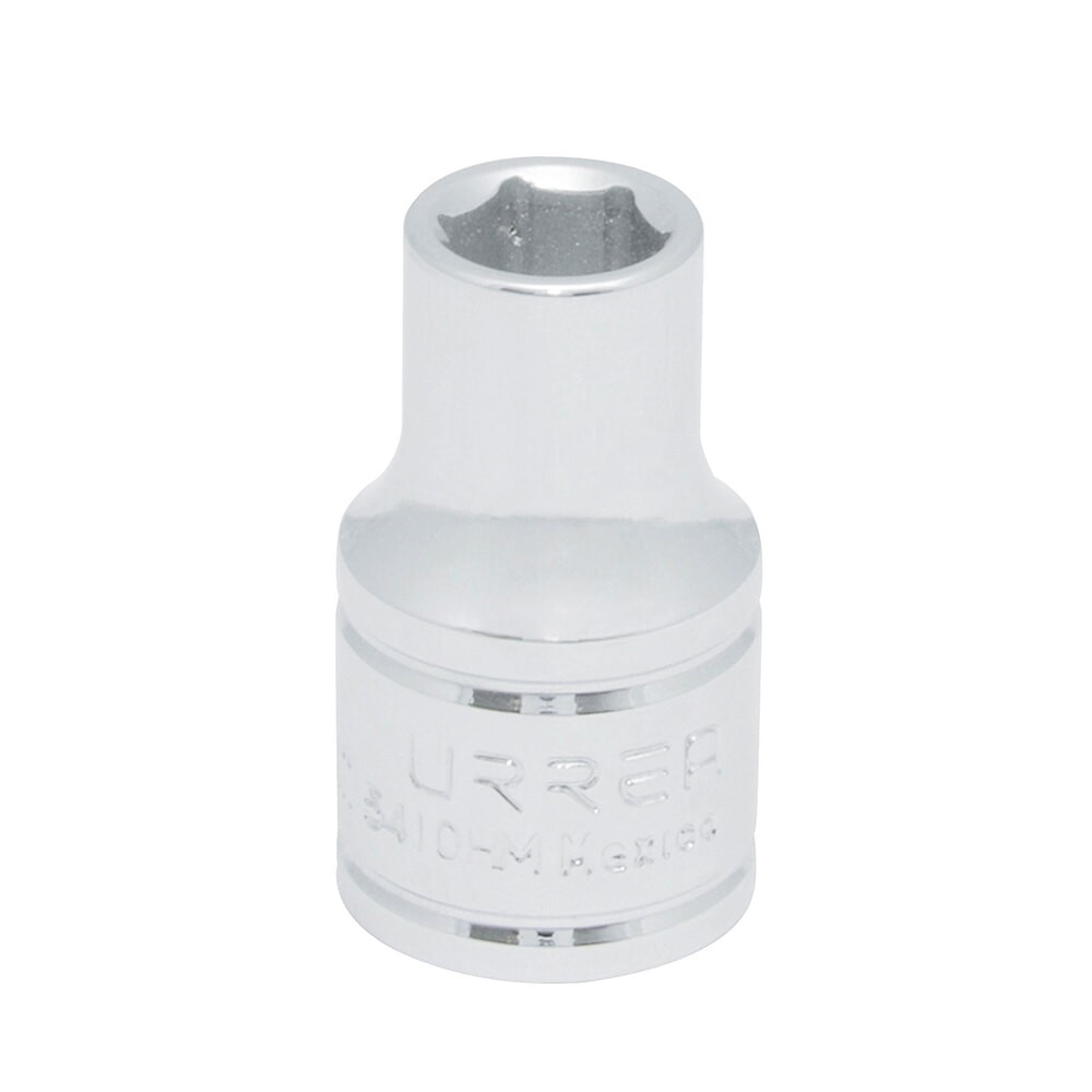 URREA 5412HM 1/2" Drive Chrome Standard Socket 6 Point 12 mm