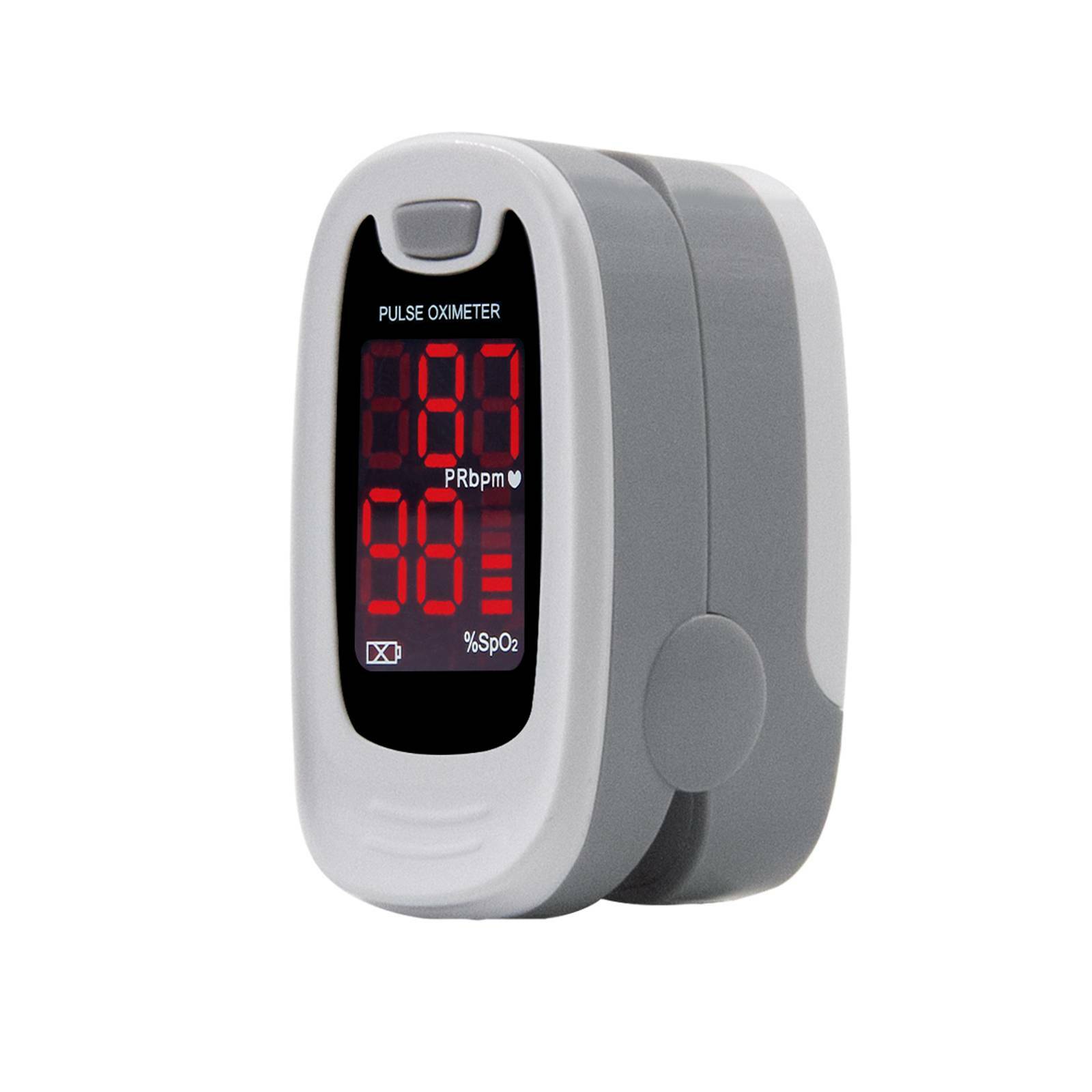 fingertip Blood Oxygen Sensor,Spo2 Pulse Oximeter with Case,rope US shipping NEW