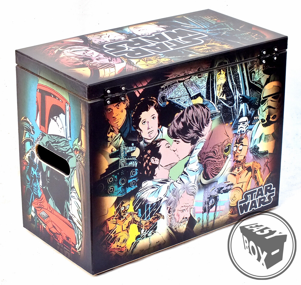 Star Wars Marvel Classics - Large Comic Book Hard Box Chest MDF