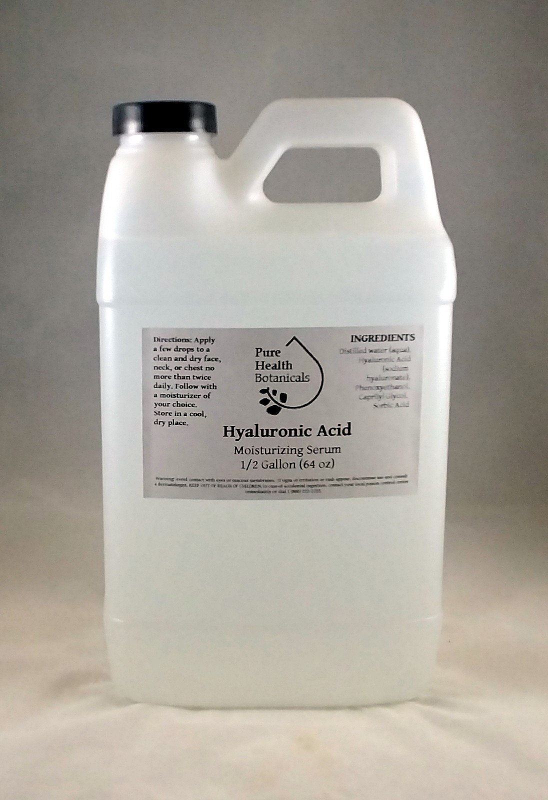 Half Gallon (64 oz) Hyaluronic Acid Intense Hydrating Serum, HA, WHOLESALE, BULK