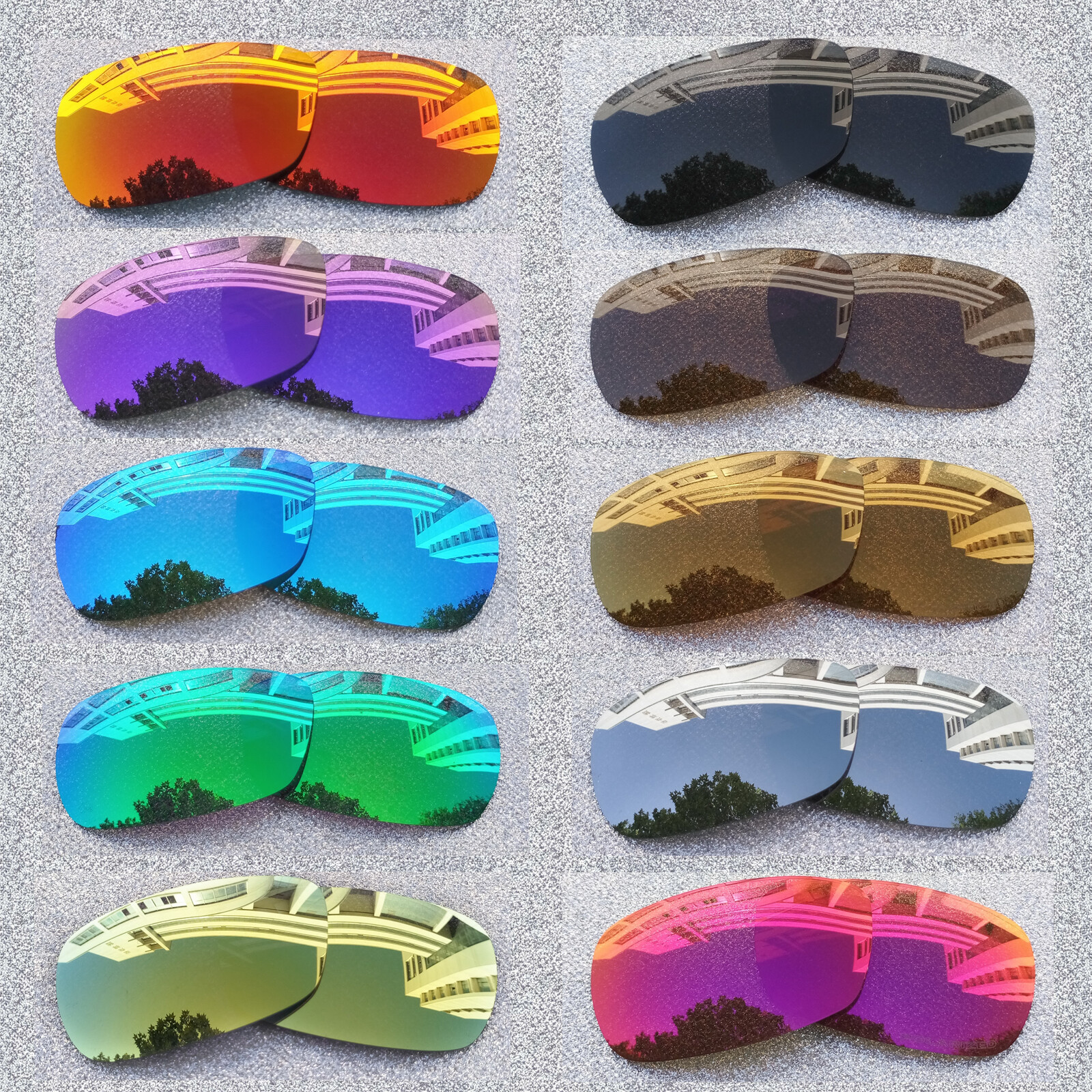 ExpressReplacement Polarized Lenses For-Oakley Crosshair 2.0 Sunglass OO4044-Opt