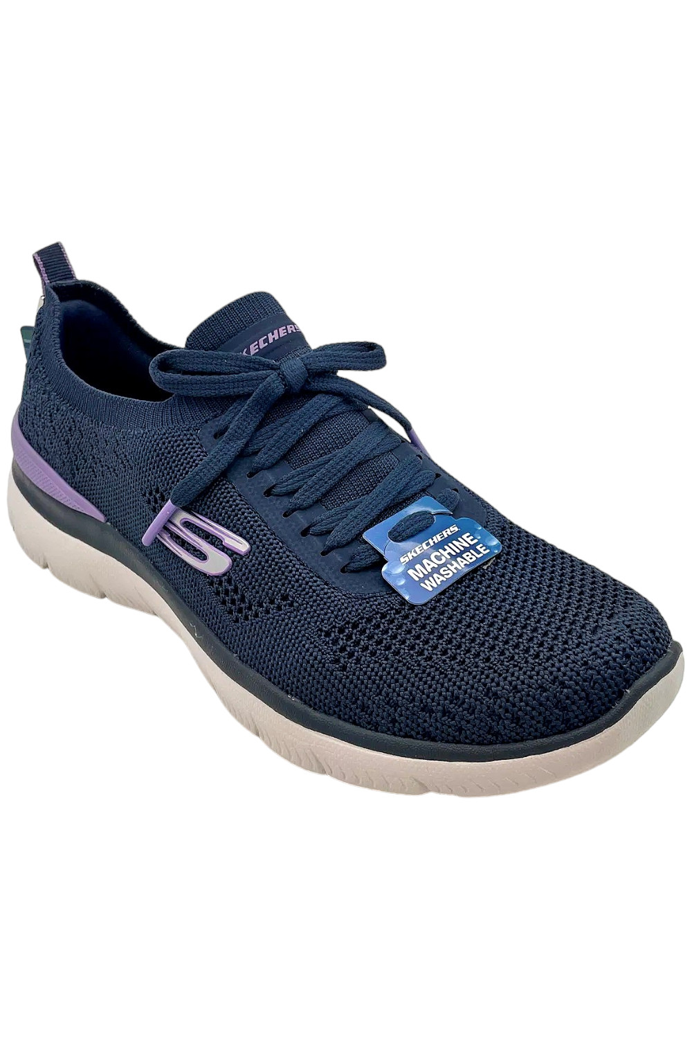 Skechers Summits Vegan Washable Knit Slip-On Navy