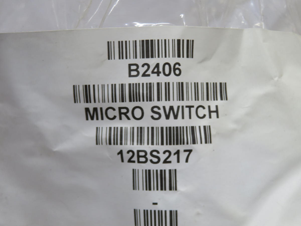 HONEYWELL 12BS217 MICRO SWITCH T225257