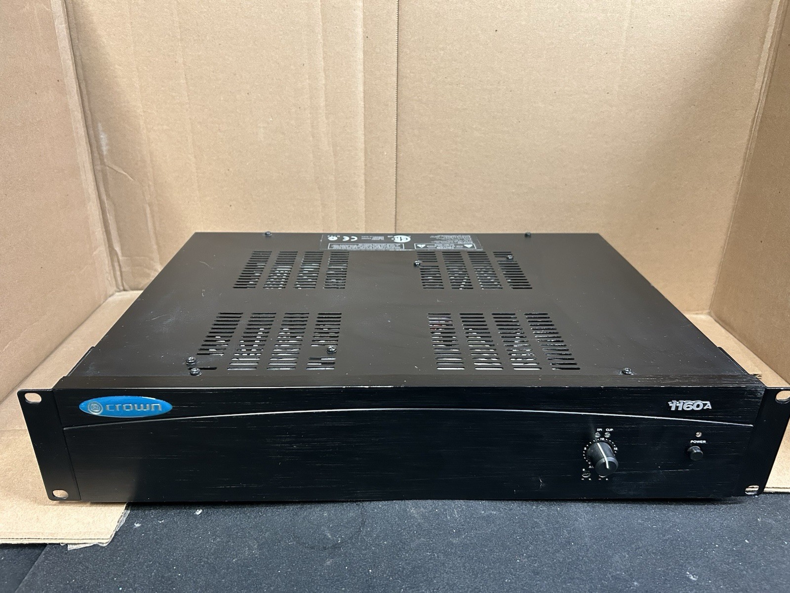 CROWN 1160A 160W Single Channel Monaural Amplifier