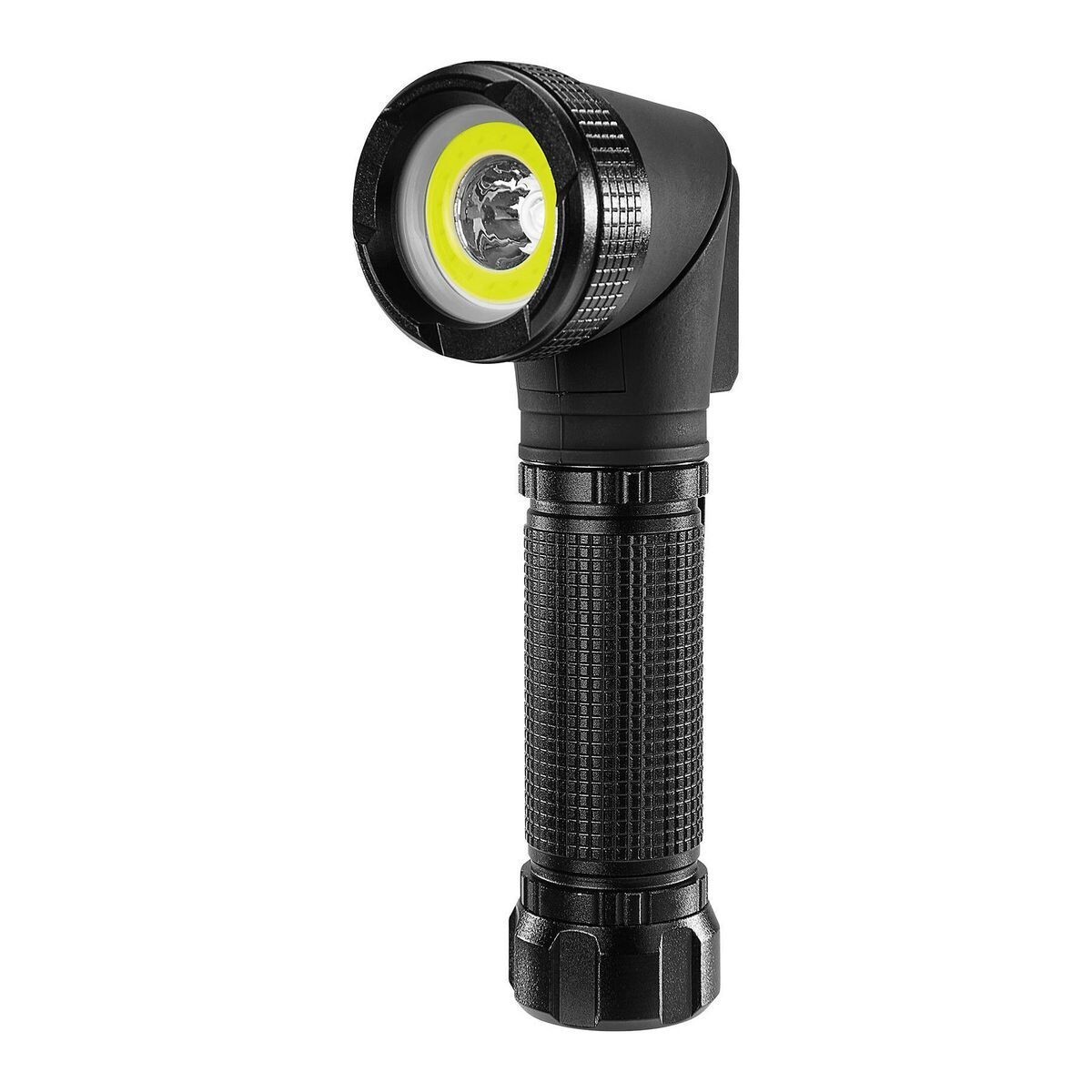 BRAUN 900 Lumen Rechargeable Swivel Head LED Flashlight – Magnetic Base
