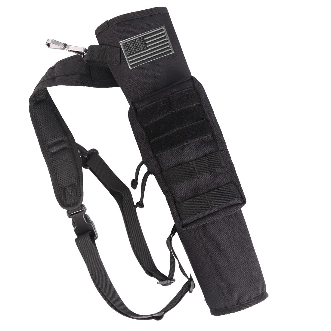 Archery Lightweight Back Arrow Quiver Dual Use Foldable Compact Hip Arrows Ba...