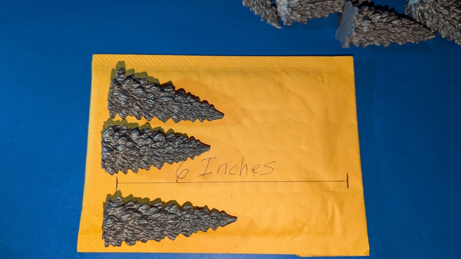 25 Large Tree Scatter Terrain Bundle for War Gaming Scenery 3d printed - Grey