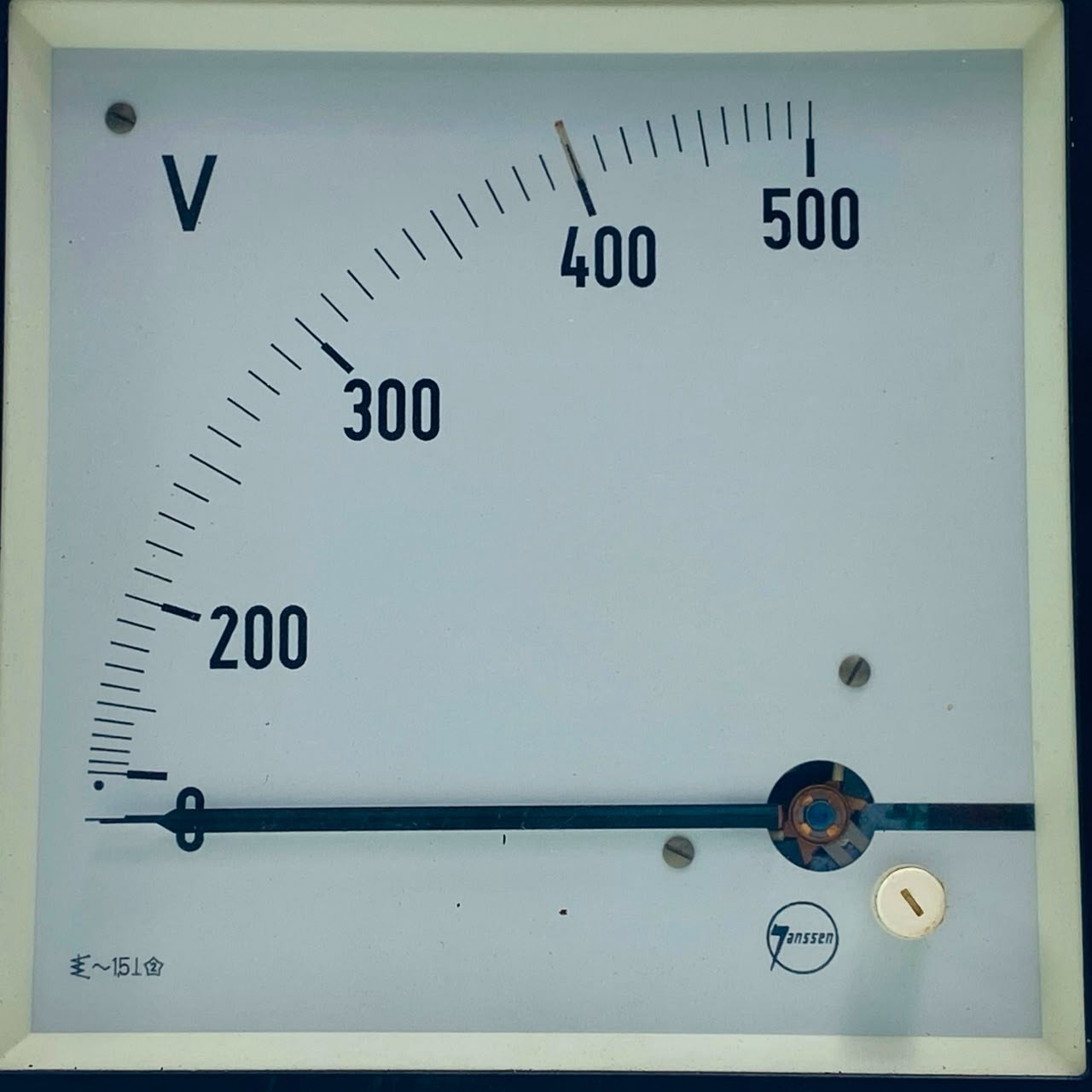 Janssen AC Voltmeter (0 to 500 volts)