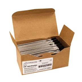3/8" Acid Brush, Box of 144 546 AES INDUSTRIES 840998103181 Acid Brushes