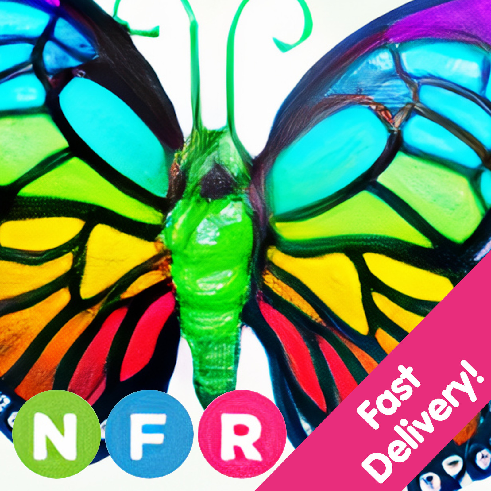 Prismatic Butterfly✨ Neon Fly Ride MFR ✨ US Seller Adopt From Me Today