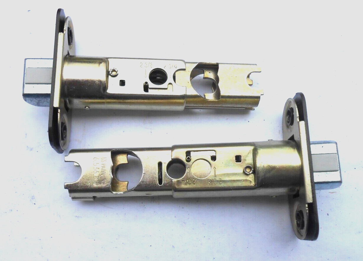 (2) NEW  KWIKSET  6WAL  Adjustable   door Latches 2 3/8"-2 3/4"(  60-70mm)