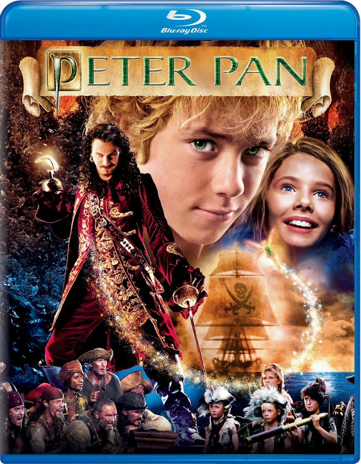 Peter Pan Blu-ray Jeremy Sumpter NEW