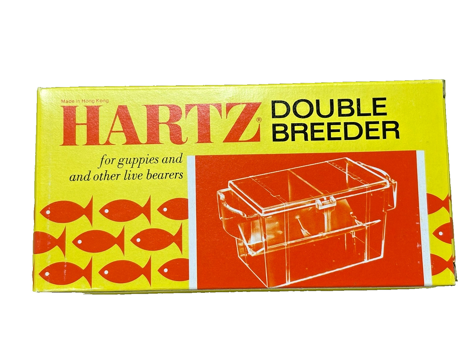 Hartz 82239 7" Long Floating Double Breeder with Lid NOS