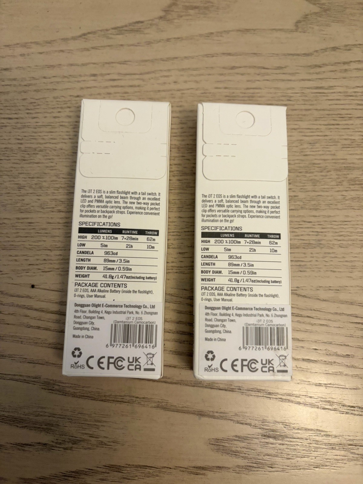 Olight I3T Damntanium EOS Limited Edition