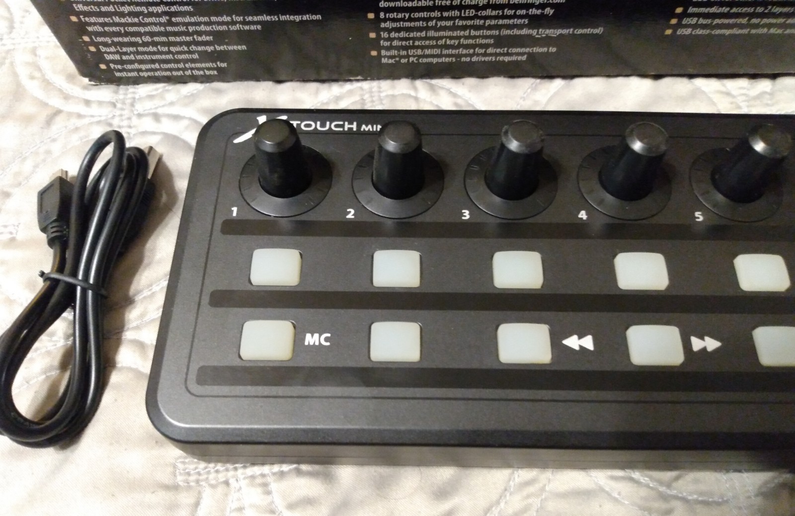 Behringer X-Touch Mini Universal USB MIDI Controller Ultra Compact