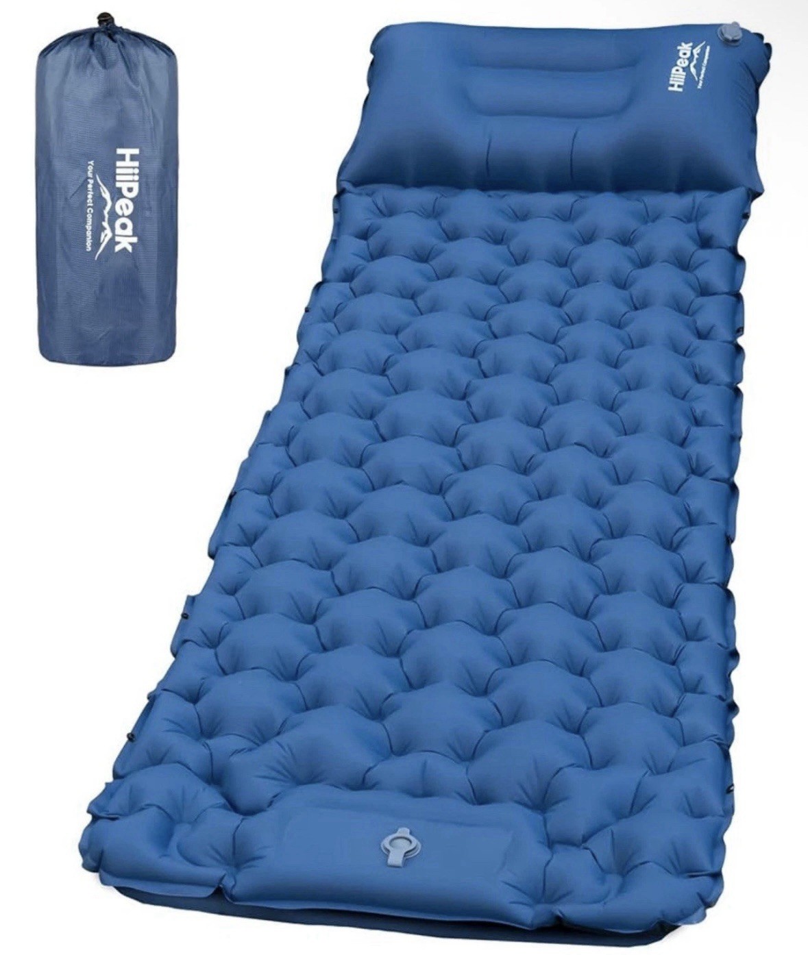 Hiipeak Lightweight Sleeping Pad Outdoor Series Camping Inflatable Foot Pump NEW