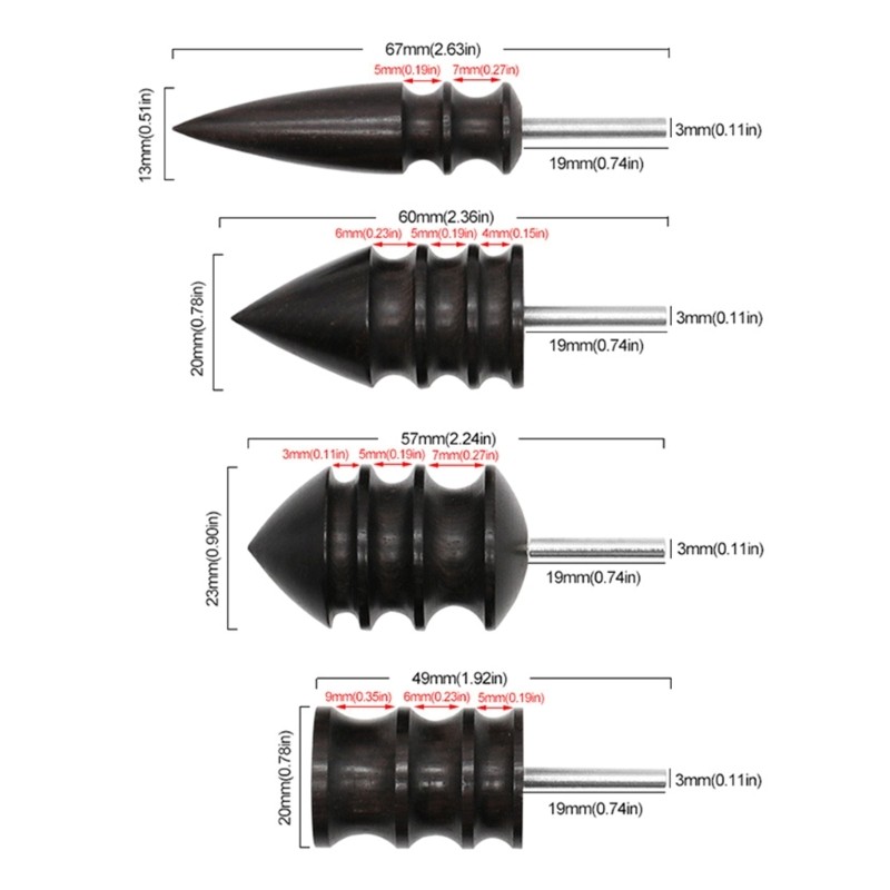 Precision Leather Polishing Set Create Edges on Any Leather Project