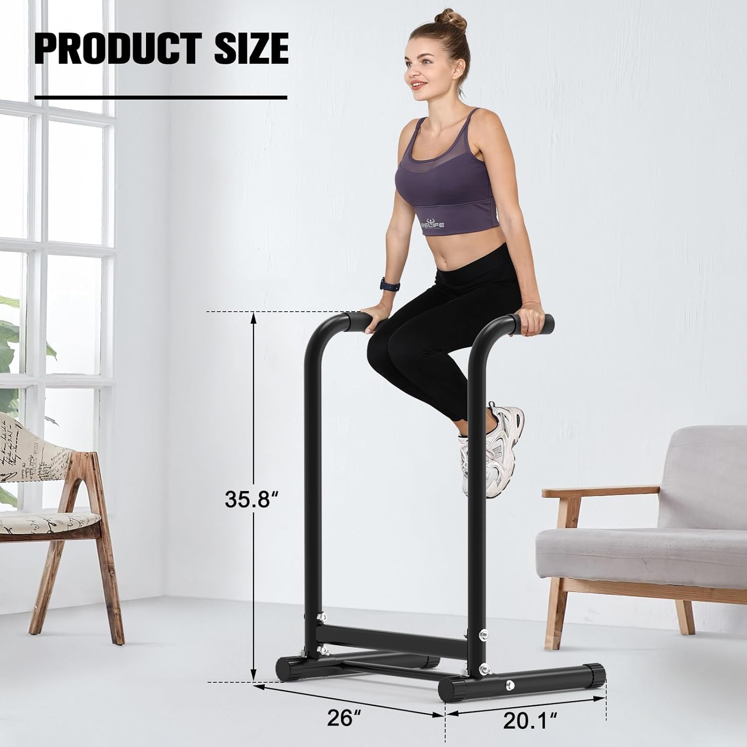 Heavy Duty Dip Station Stand