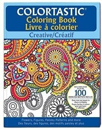 EMSON DIV. OF E. MISHON Colortastic Creative Coloring Book for Grown Ups by...
