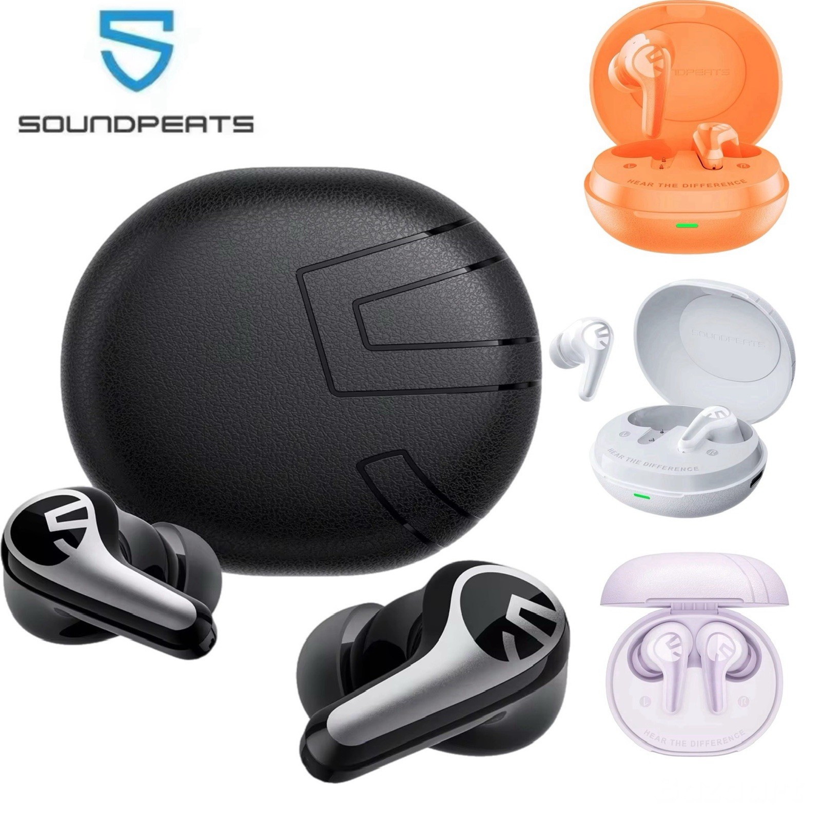 SOUNDPEATS C30 Wireless Earbuds -52dB Hybrid ANC Bluetooth 6.0 Headphones Hi-Res