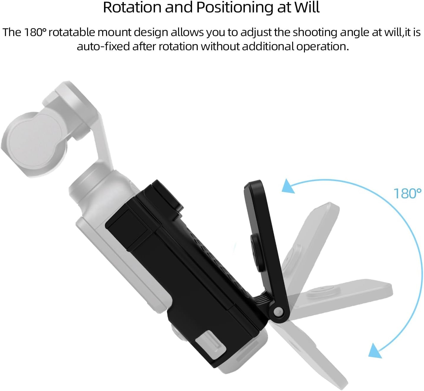 Magnetic Mount Stand Compatible for DJI Osmo Pocket 3, Adjustable Osmo Pocket 3