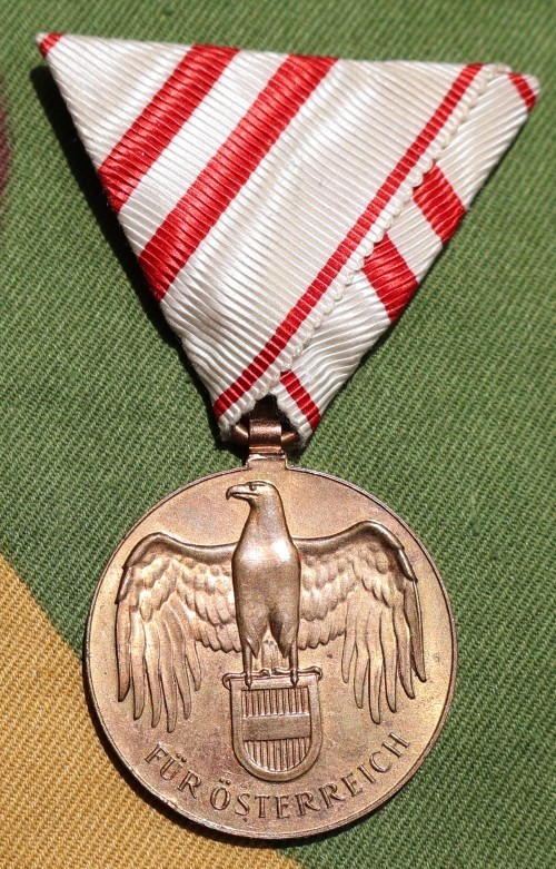 Austrian First World War Commemorative Medal