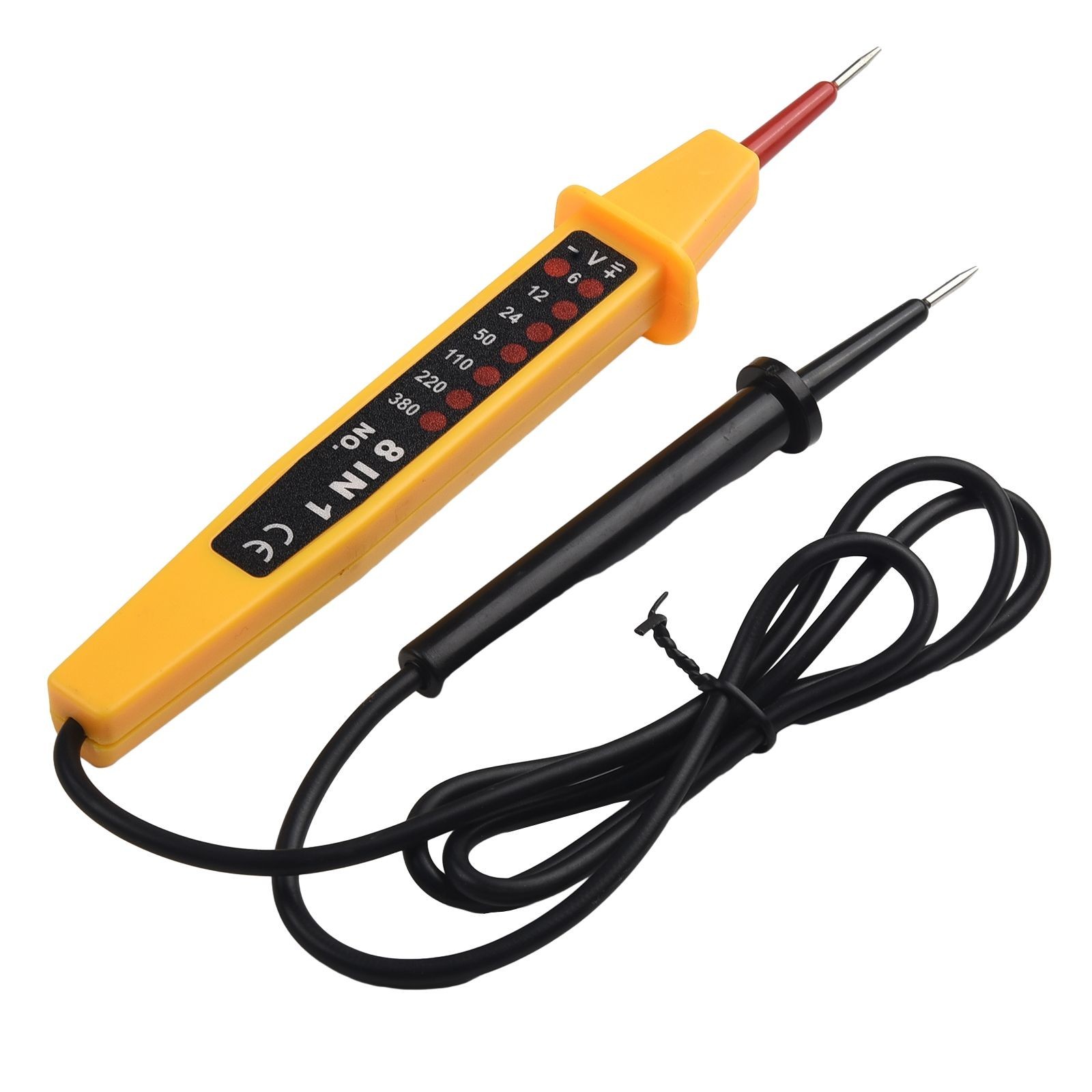 Voltage Tester Voltage Tester Dimensions Display Elements Material