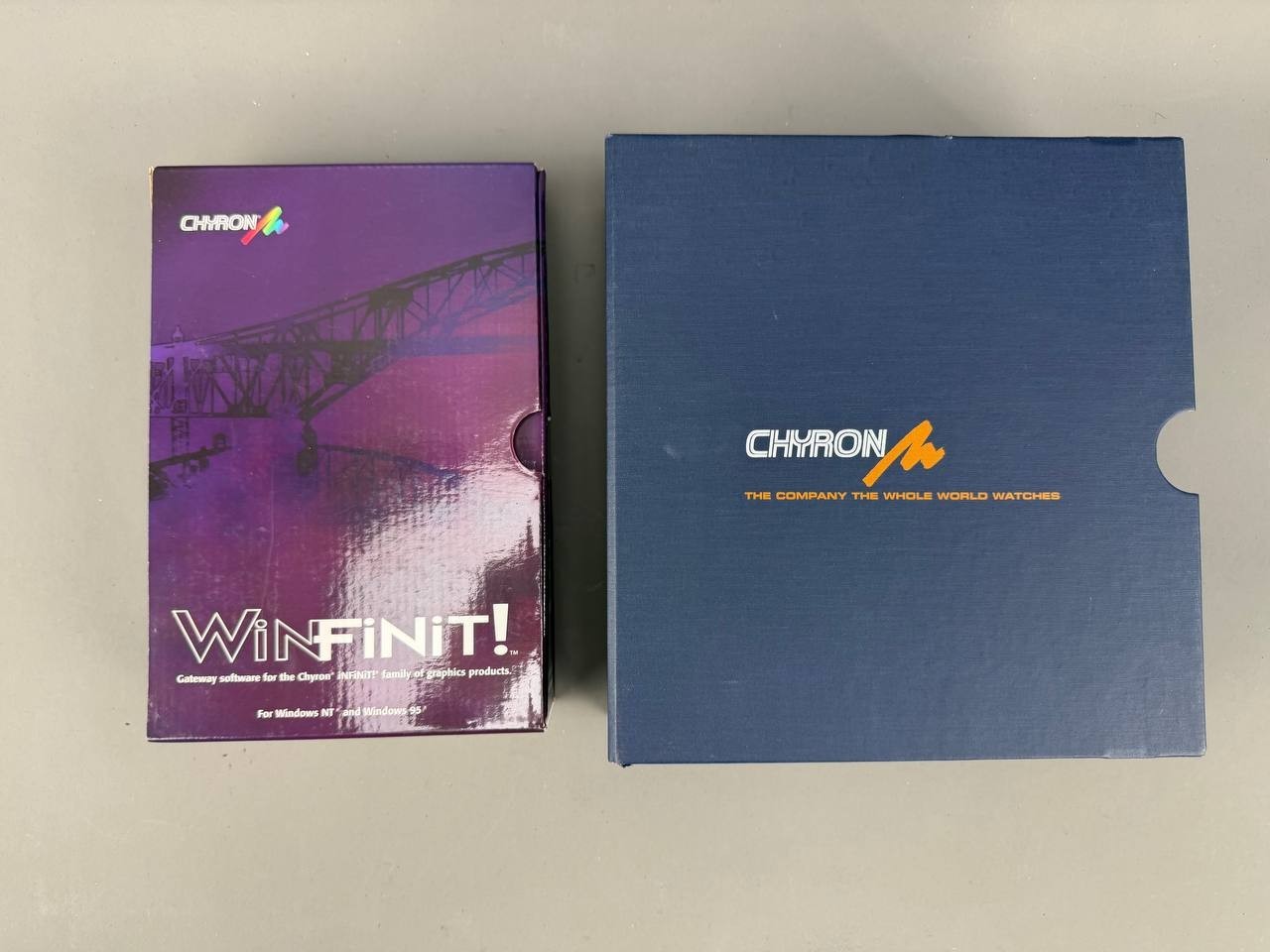Chyron Winfinit! Software Floppy Disk & Infinit! Options Manual