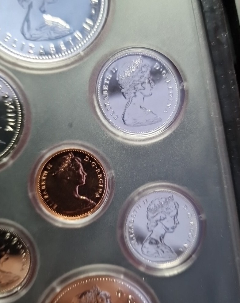 1 Cent - 1 Dollar Silver 1978 Excellent Condition Coins Set Canada 🇨🇦