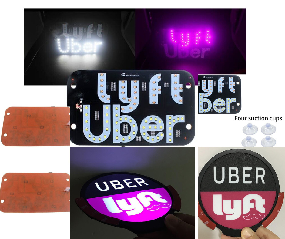 USB Car Decor Flashing Lights . Can Be Used For Both Companies U Are driving..