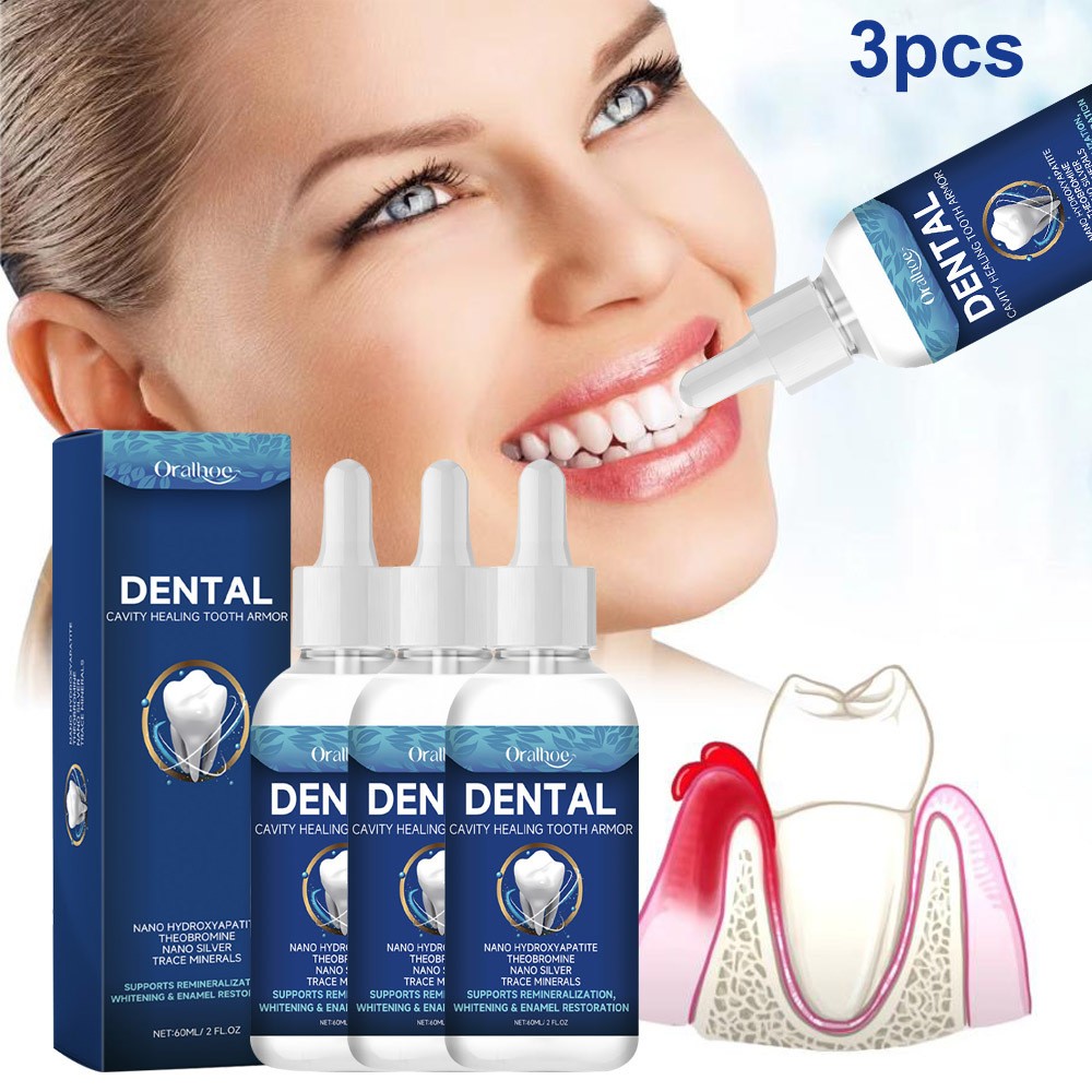 3PCS Dental Cavity Healing Tooth Armor Liquid Tooth Care Helps Keep Gums Healthy