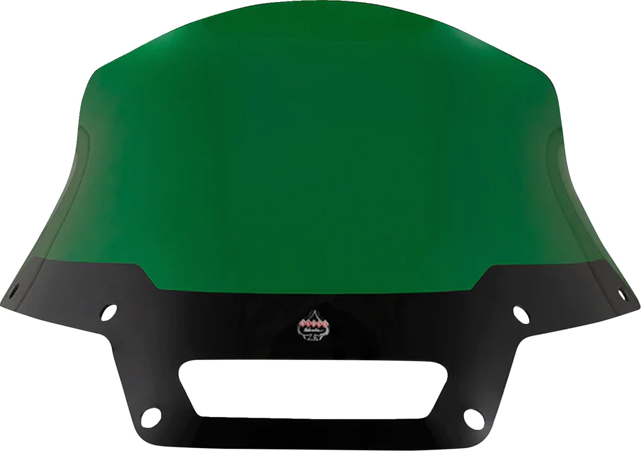 KLOCK WERKS Kolor Flare* Sport Windshield - 8" Green KWW-02-0632