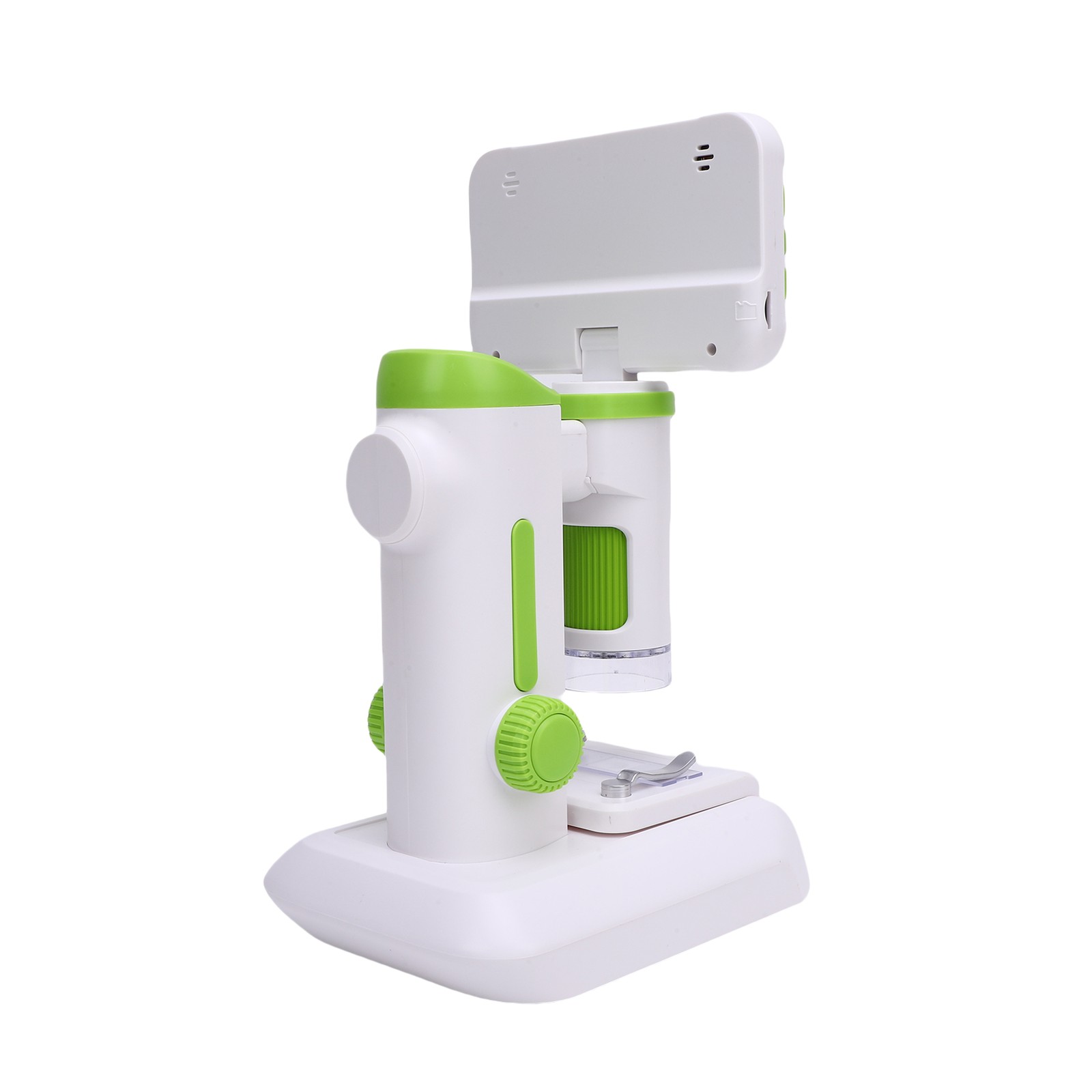 1600X Kids Digital Microscope - 4" 1080P Screen, Handheld Portable Science Kit