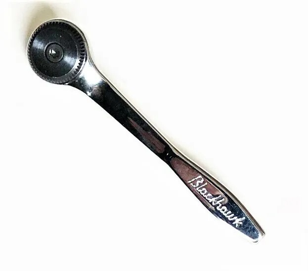 Blackhawk by Proto, GW-9945G, 1/4" THIN PROFILE FULLY POLISHED RATCHET 72 TOOTH