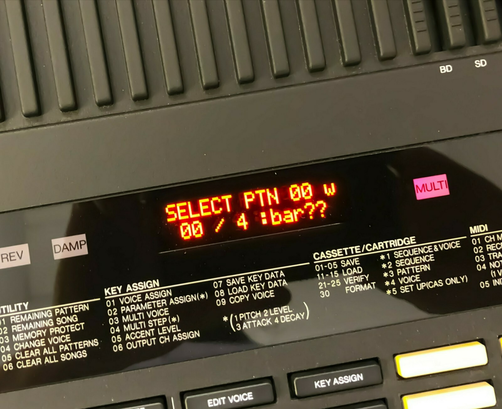 Yamaha RX5 / RX7 Custom OLED Display !