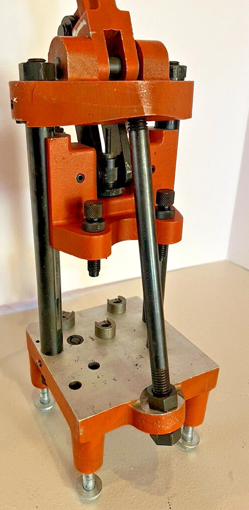 Rare LYMAN IDEAL EZY LOADER Reloader w/ 308 Die Set Holders  5/8" 310 Tong Dies
