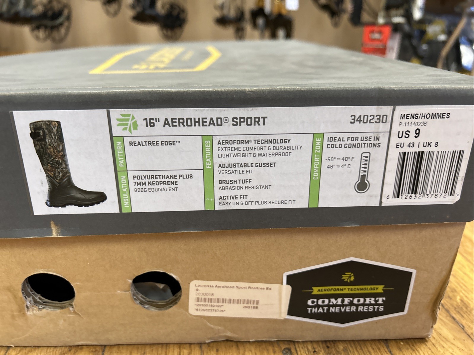 LaCrosse Arrowhead Sport Rubber Boot 7mm