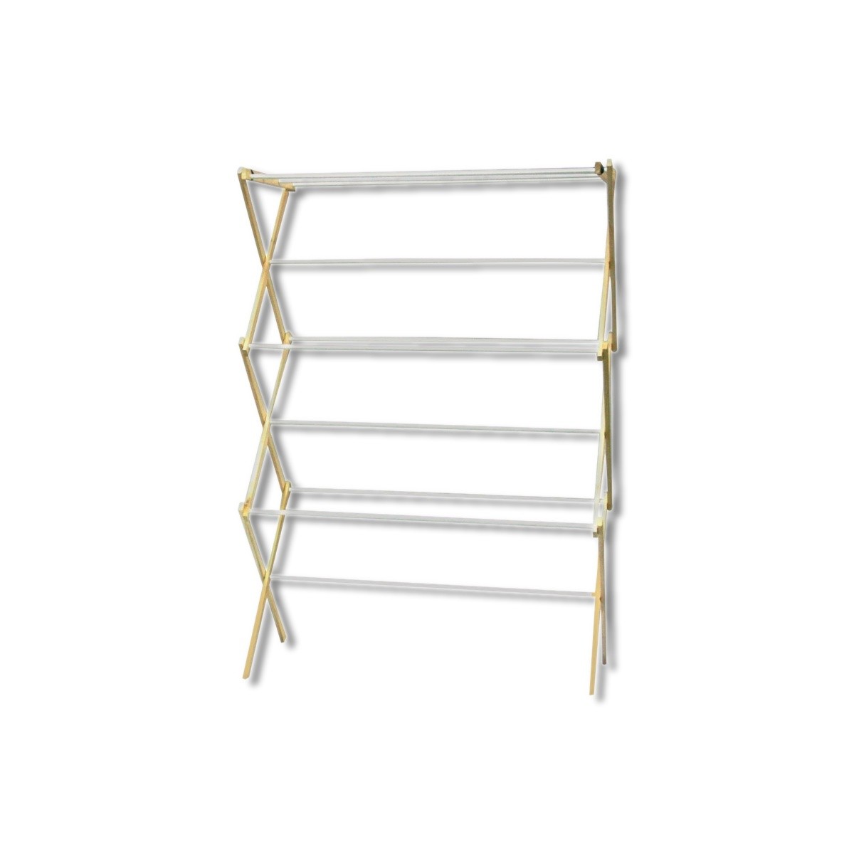 Madison Mill 42.5 in X 14 in Wood Accordian Collapsible Clothes Drying Rack 18