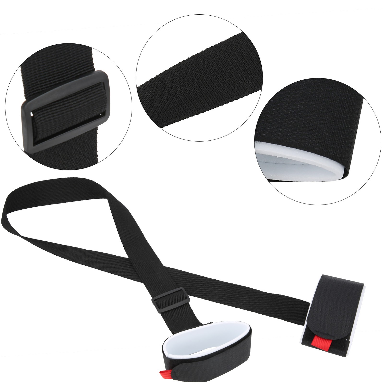 2Pcs Snowboard Shoulder Strap Double Skis Adjustable Belt AFCZ